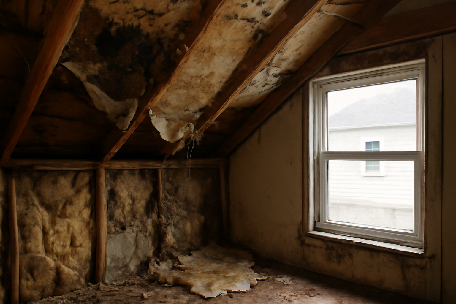 Attic Water Extraction in Alexander, ID