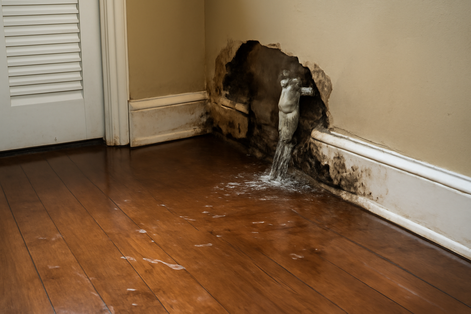Burst Pipe Water Removal in Clifton, ID