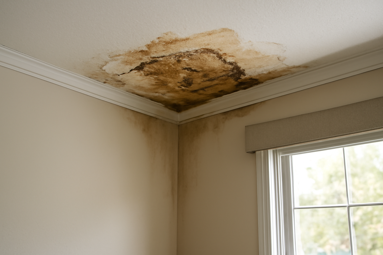 Ceiling Water Damage Repair in Bear River, UT