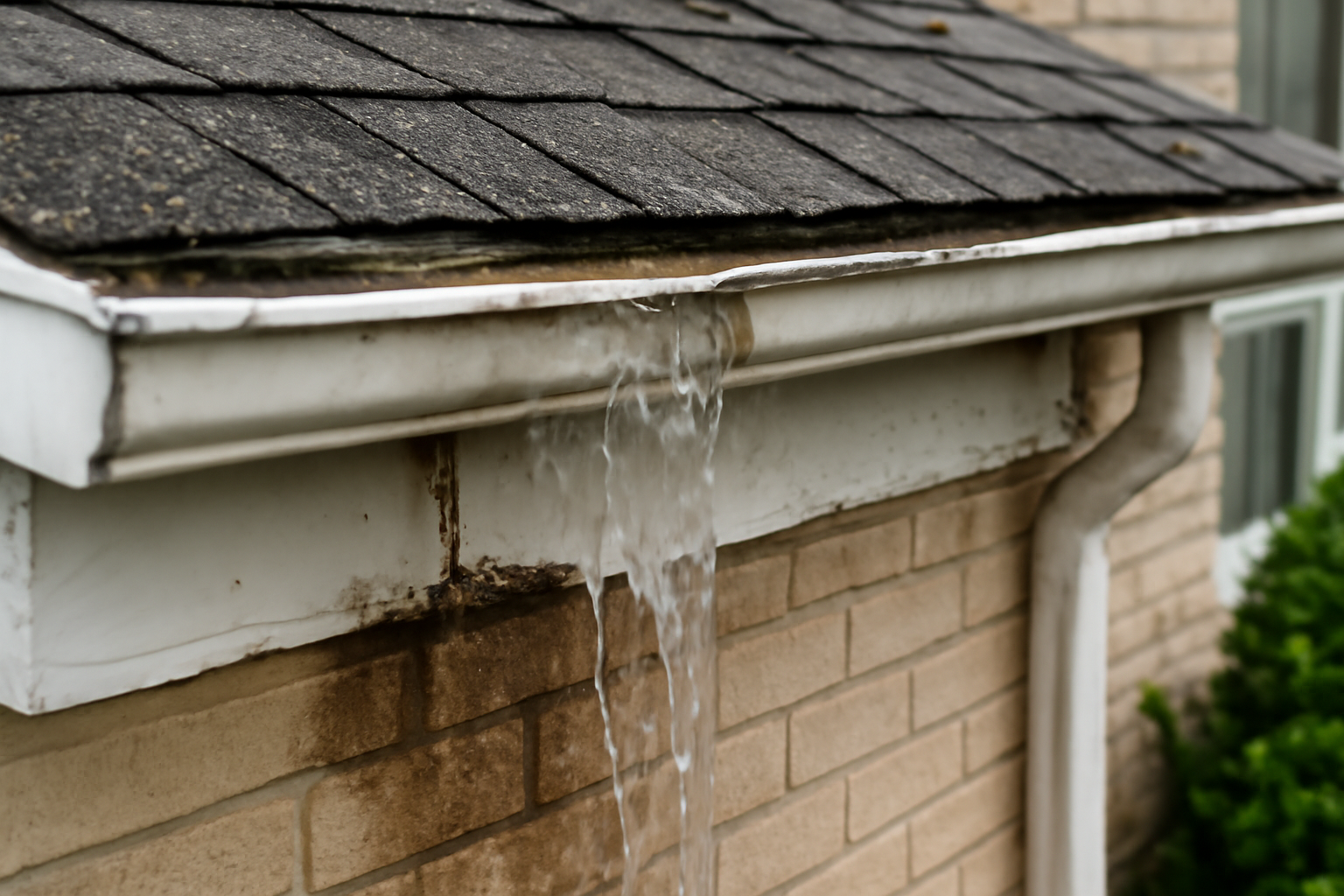 Gutter Overflow Water Removal in Bear River, UT
