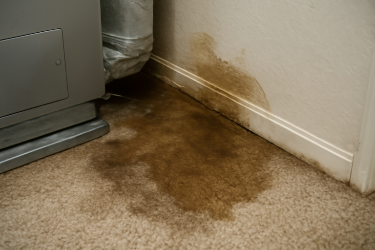 HVAC Leak Water Removal