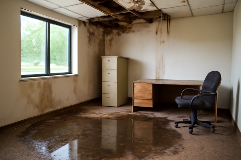 Office Building Water Extraction