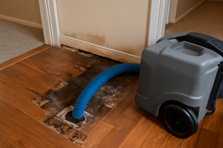 Subfloor Water Extraction
