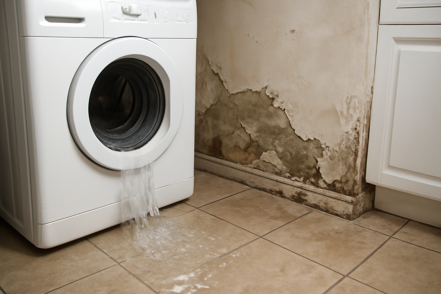 Washing Machine Overflow Water Removal in Clearfield, UT